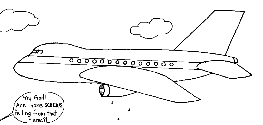 Airplane Drawing For Kids - Gallery
