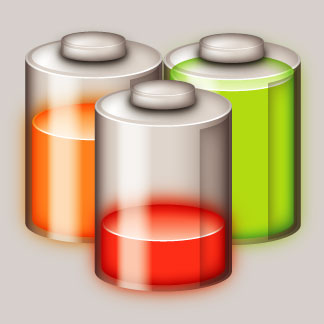 CLIPART BATTERIES | Royalty free vector design