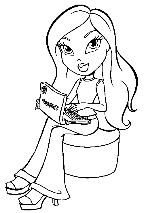 Kids Coloring Pages For Girls