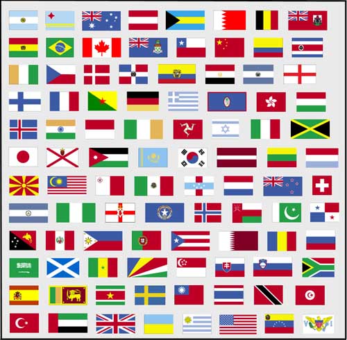 flags of countries around the world - get domain pictures ...