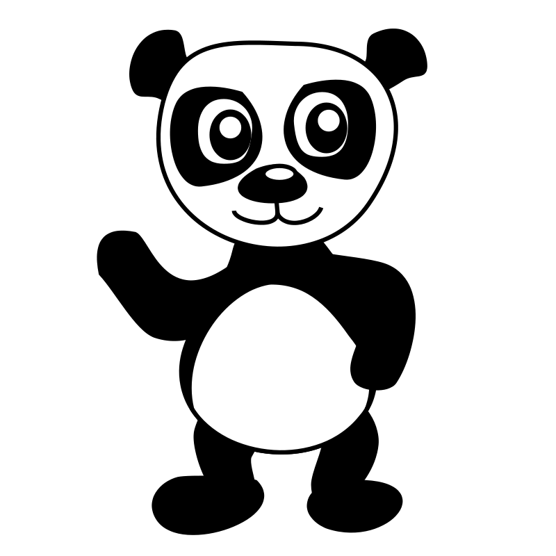 Election Panda Clip Art Download
