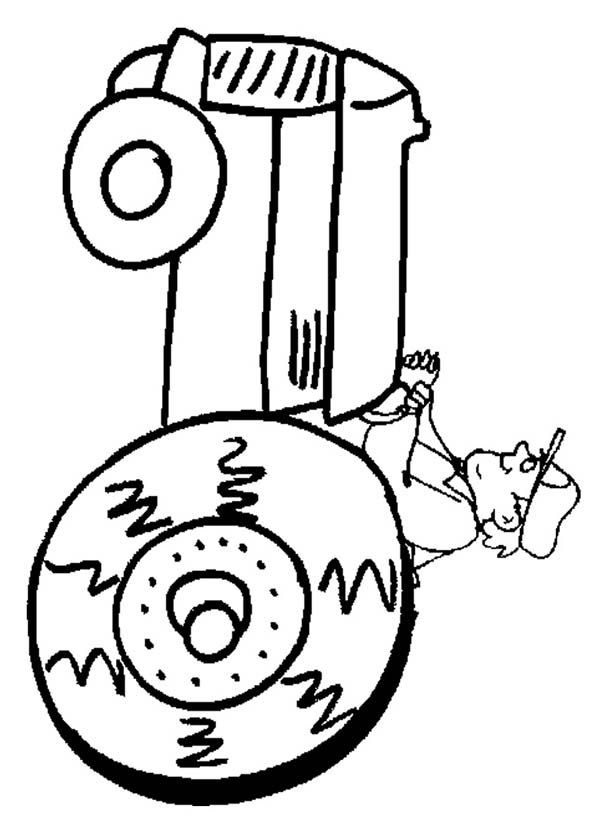 big machinery Colouring Pages