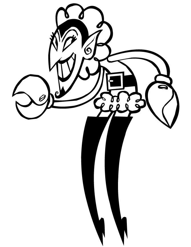 Powerpuff Girls Bad Guy Character Him Coloring Page | Free ...