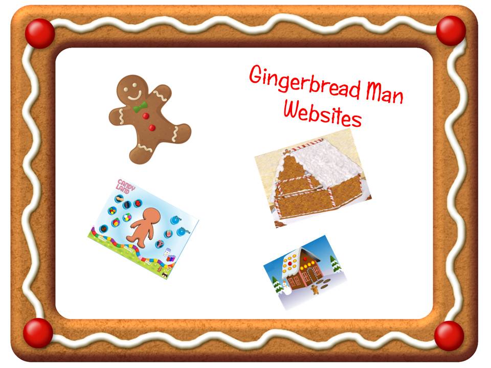 Pix For > Gingerbread Man Border