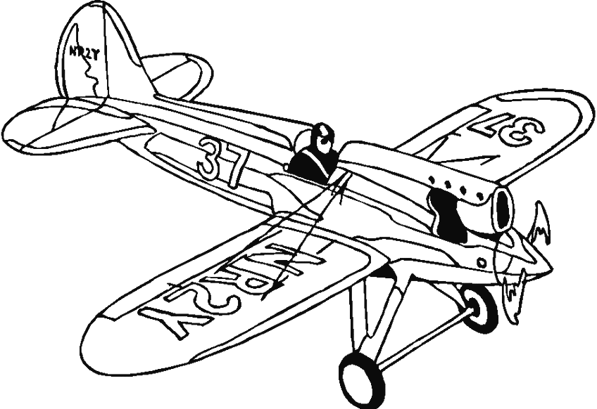 Airplane Drawing Pictures - Cliparts.co