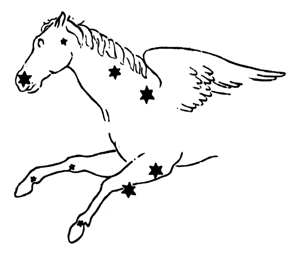 The Winged Horse | ClipArt ETC