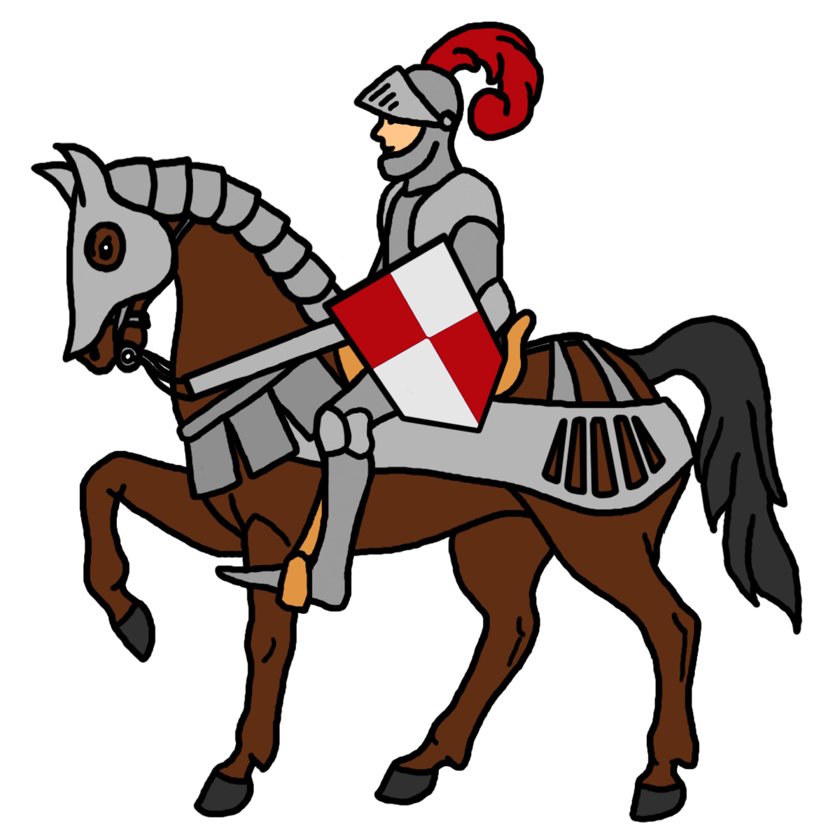 Pix For > Medieval Times Knights Clip Art