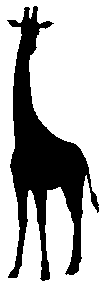 Giraffe Silhouette Clip Art | Clipart Panda - Free Clipart Images