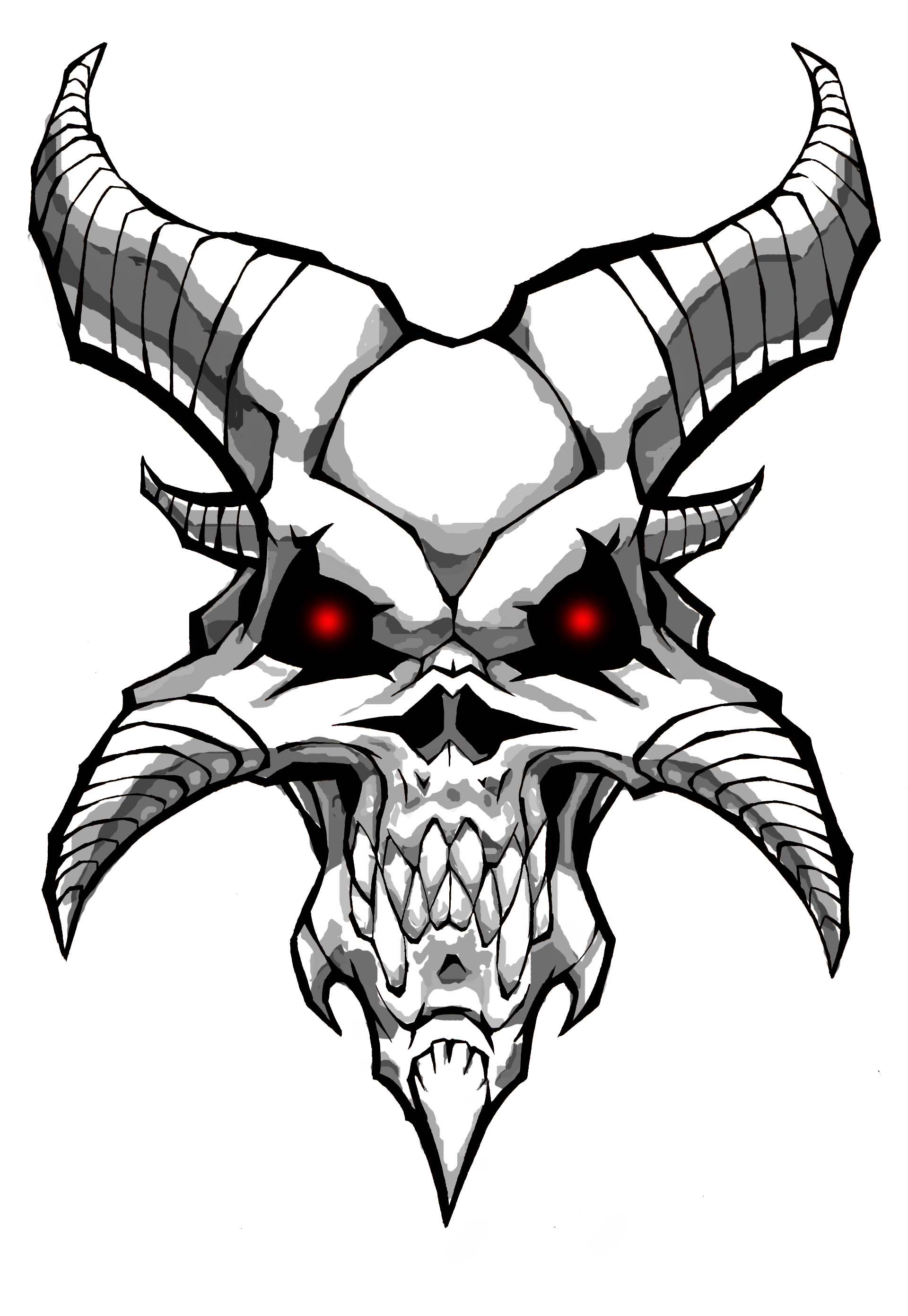 Demon Skull by DeathsProdigy on deviantART