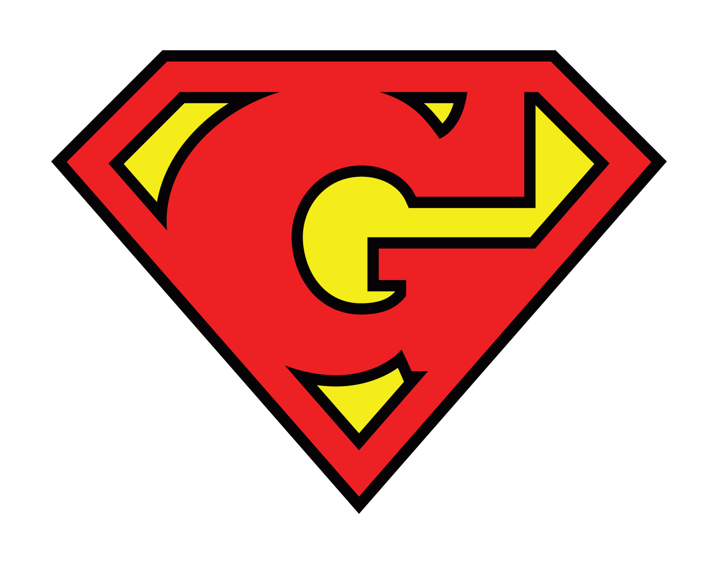 Superman Logo Font Cake Ideas and Designs