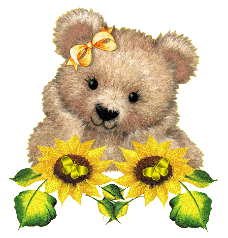 Cute Teddy Bear With Flowers Images & Pictures - Becuo