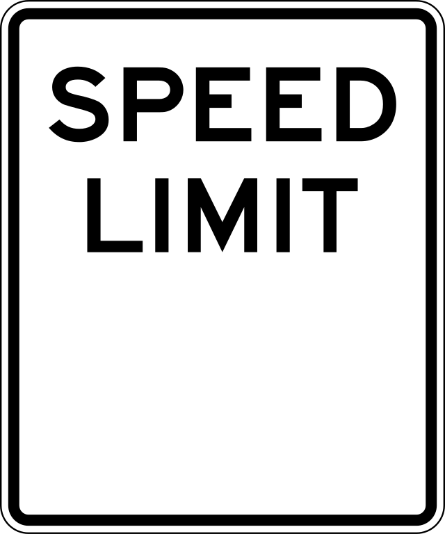 File:Speed Limit blank sign.svg - Wikimedia Commons