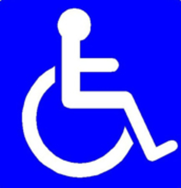 Handicap Sign image - vector clip art online, royalty free ...