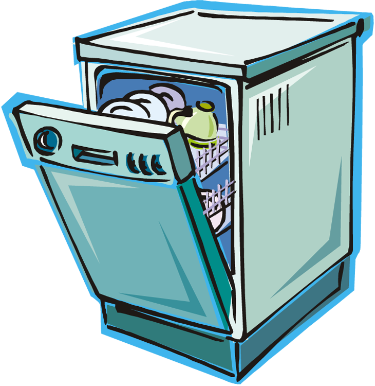 Dishwasher Clipart Images & Pictures - Becuo