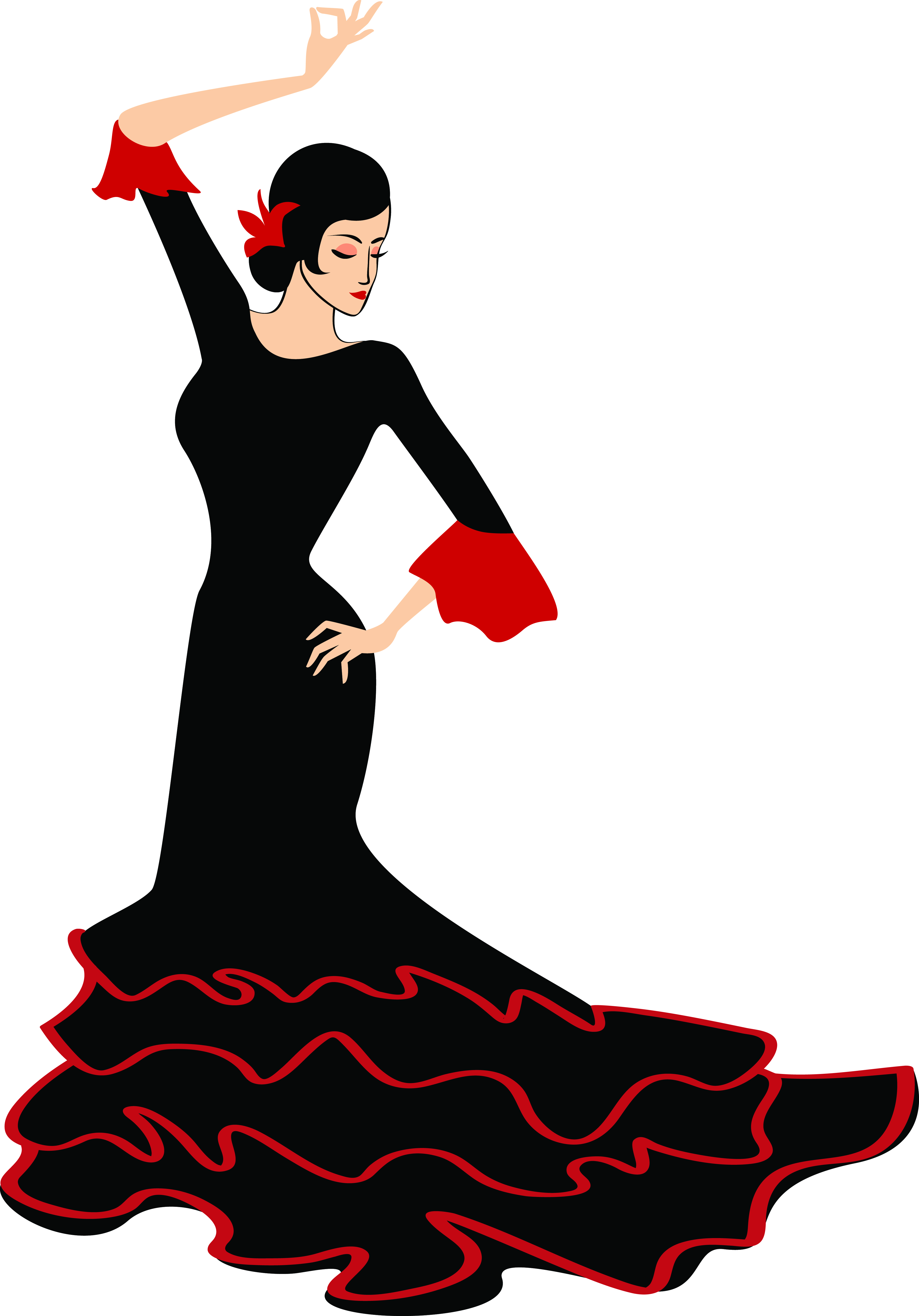 Exquisite cartoon dancer 05 vector Free Vector / 4Vector