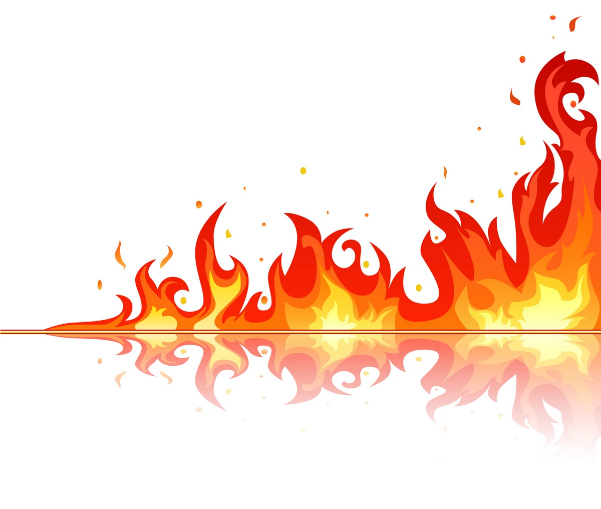 free vector clip art flames - photo #43
