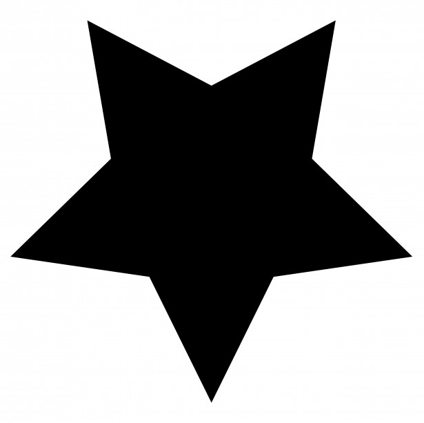 Black Star Clipart Free Stock Photo - Public Domain Pictures