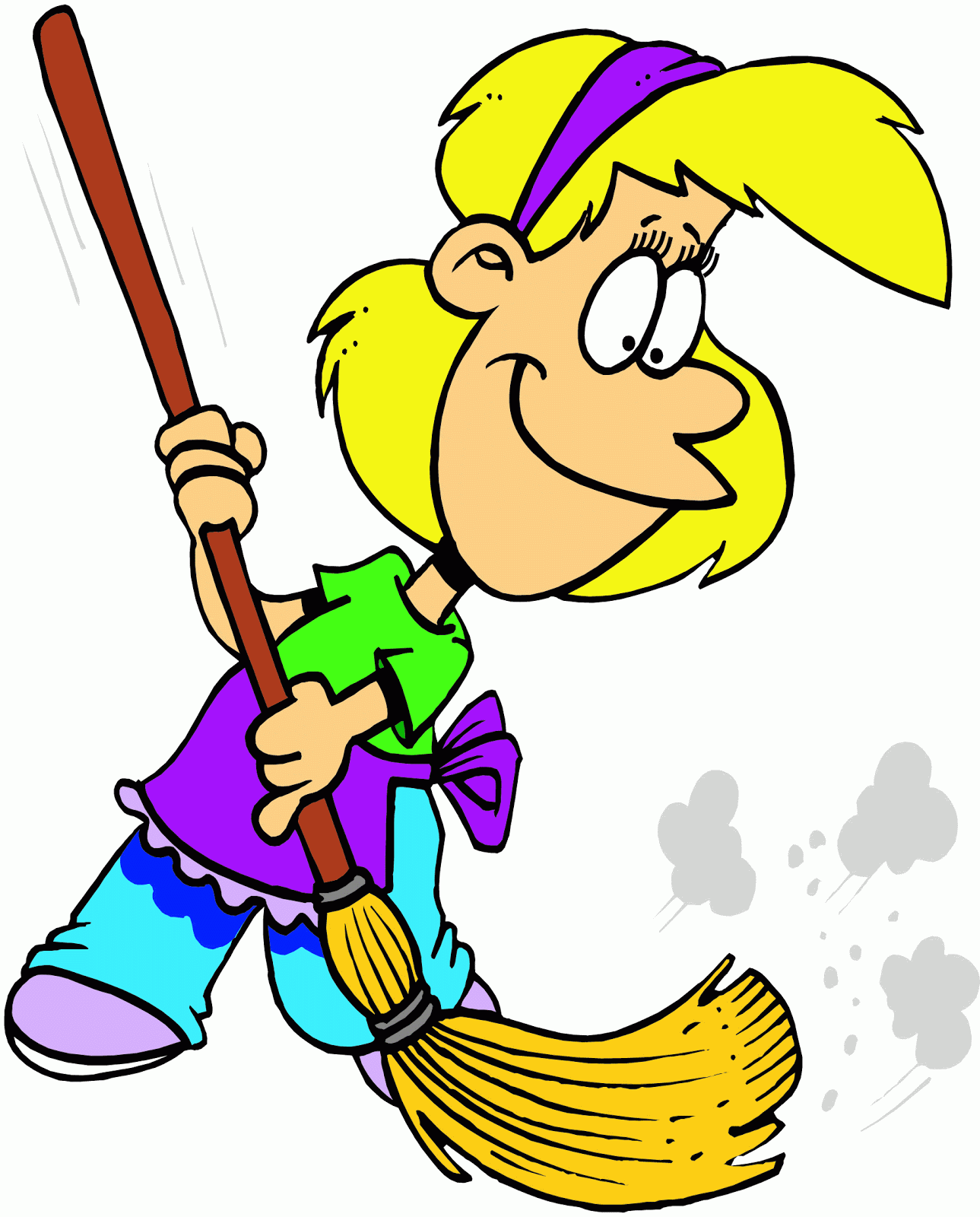 Images For > Kids Cleaning Cartoon