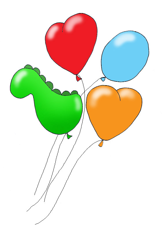 birthday balloon clipart images - photo #30