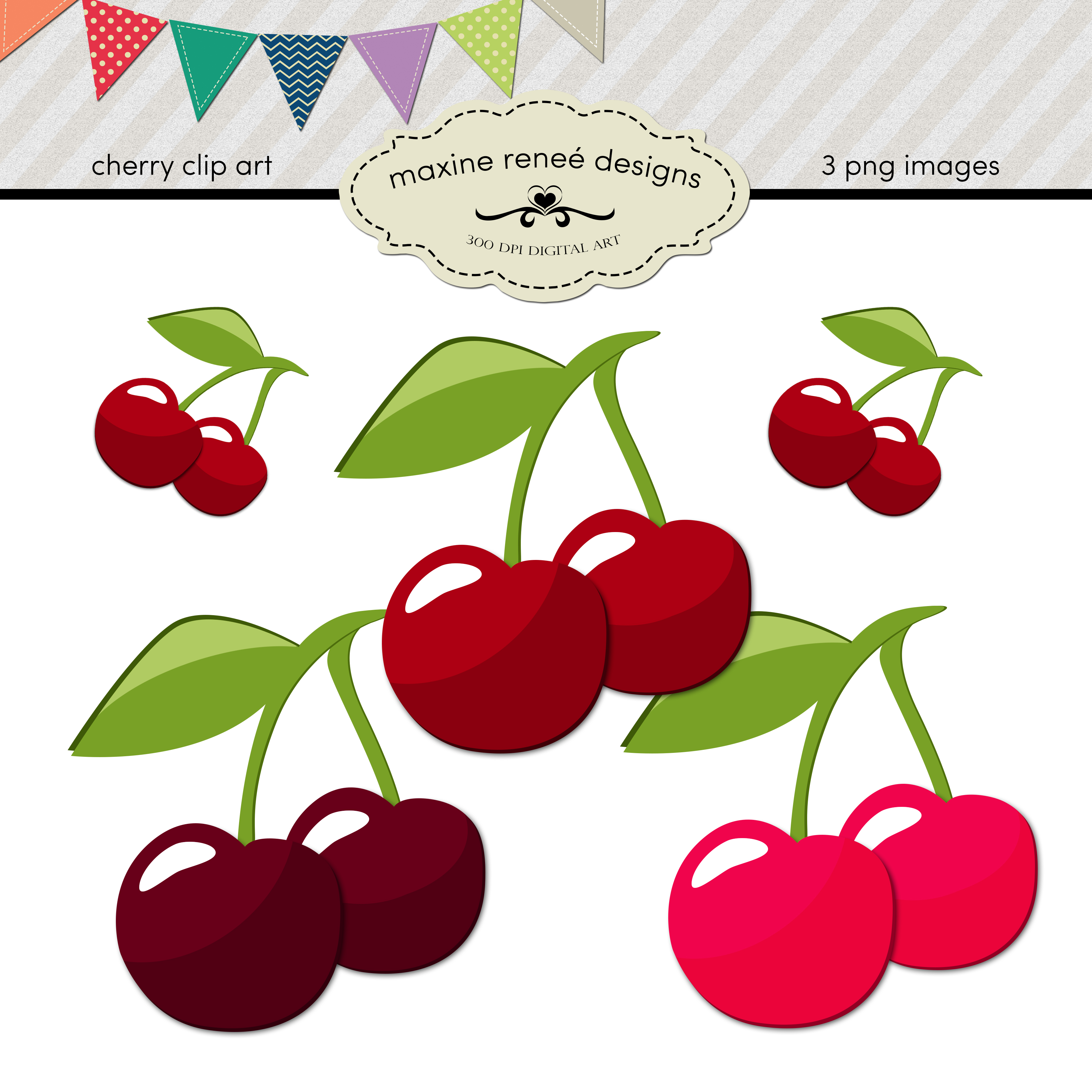 Images For > Cherry Clip Art