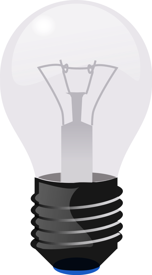 lightbulb - vector Clip Art