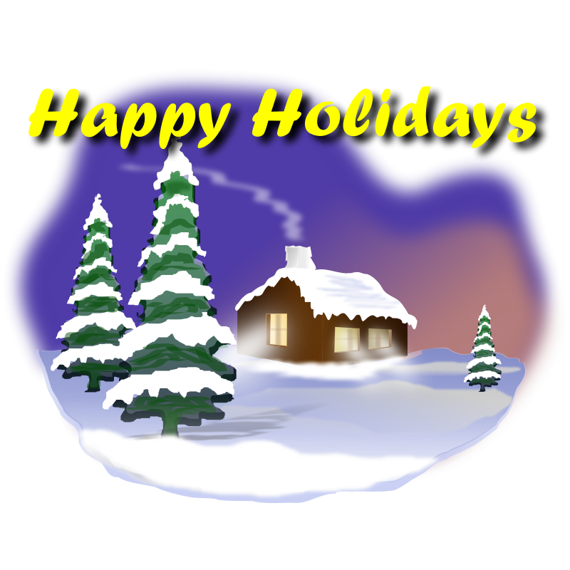 Clipart - Happy Holidays