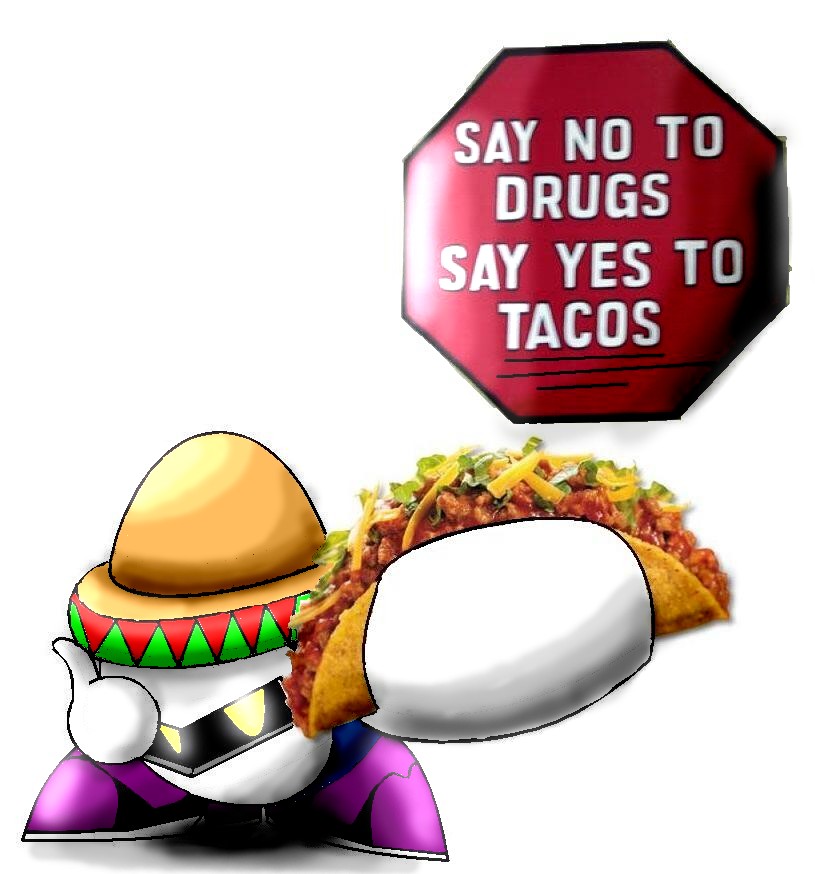 meta knight likes tacos fixed by metaknightepicness12 on deviantART