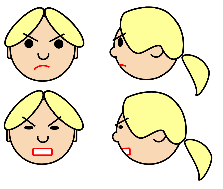 free clip art cartoon facial expressions - photo #30
