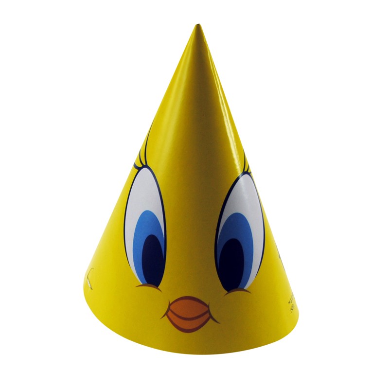 The Party Cupboard : Tweety Pie Party Hats : Tweety Pie Party ...