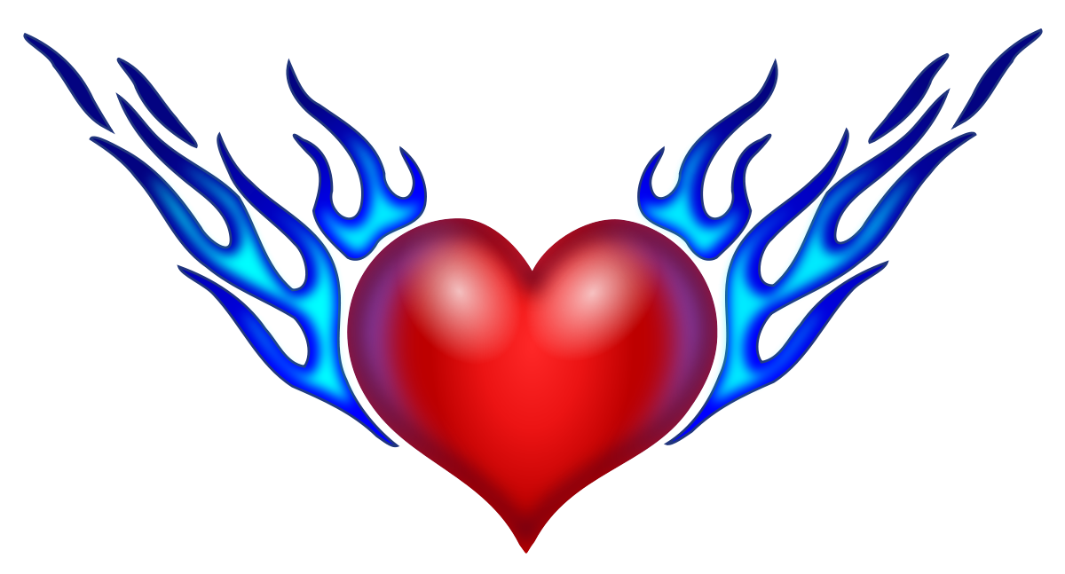 Burning Heart Clipart by Chrisdesign : Heart Cliparts #11747 ...