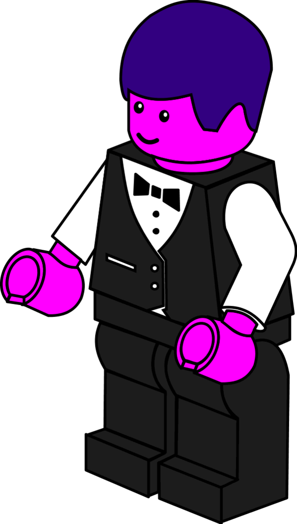 LEGO town waiter vector svg clipart png download free - ClipArt ...