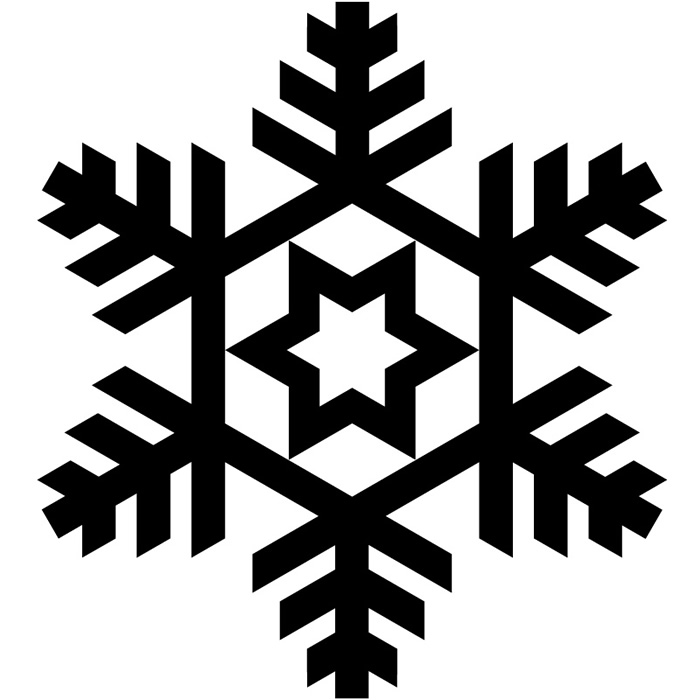 Winter Snowflake Wall Stickers Christmas Wall Decal Art | eBay