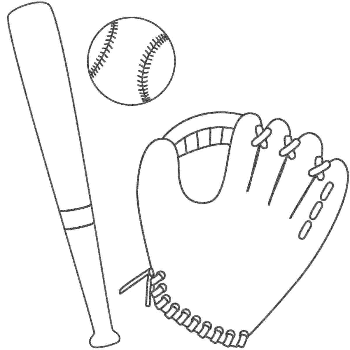 Baseball Bat Coloring Pages Images & Pictures - Becuo