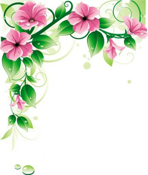 Beautiful Flowers Vector 8 | Free Vector Download - Graphics ...