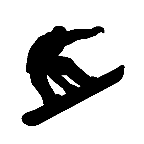 Snowboarder Silhouette - ClipArt Best