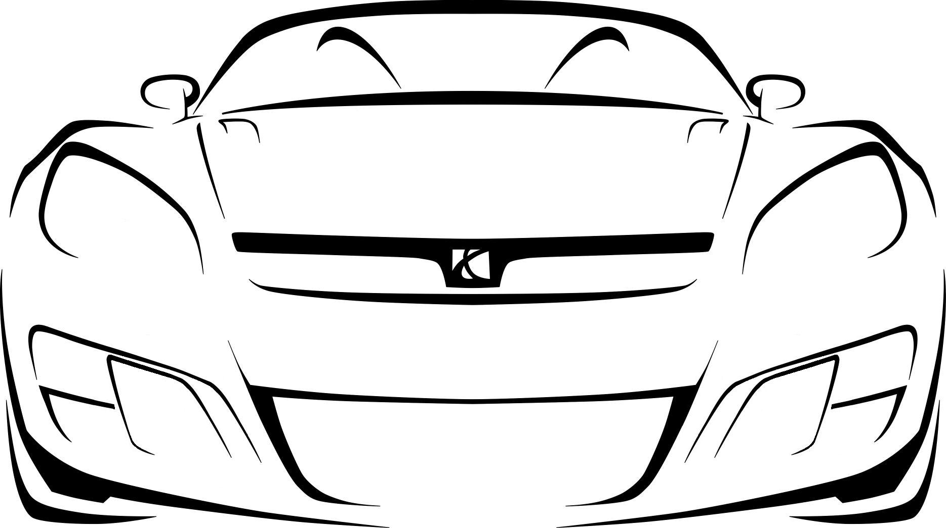 Car Outline - ClipArt Best