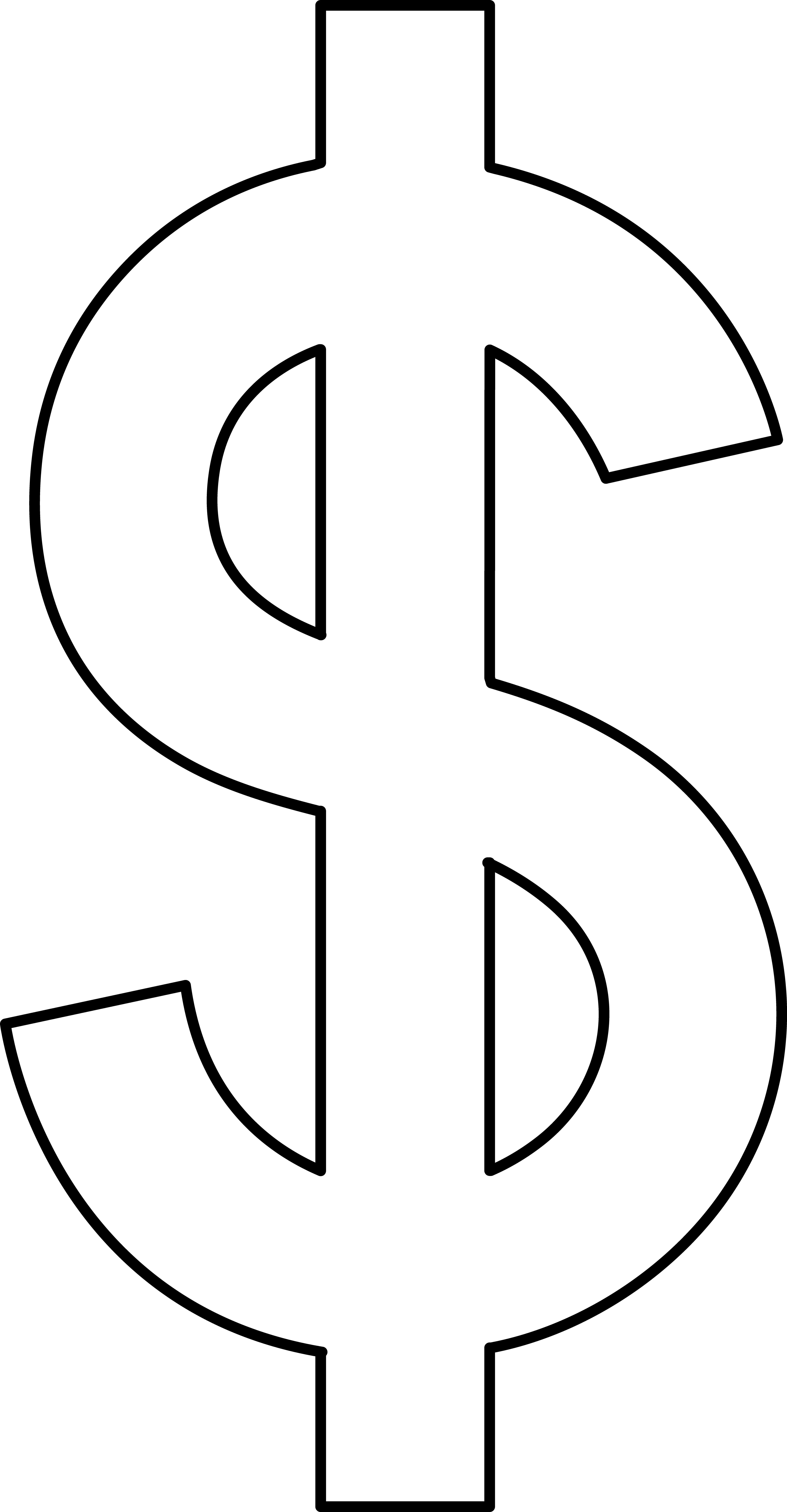 Dollar Sign Clipart Black And White | Clipart Panda - Free Clipart ...
