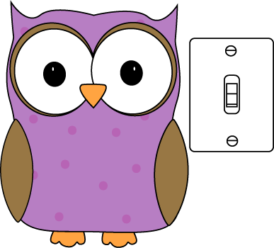 Owl Classroom Lights Job Clip Art - Owl Classroom Lights Job ...