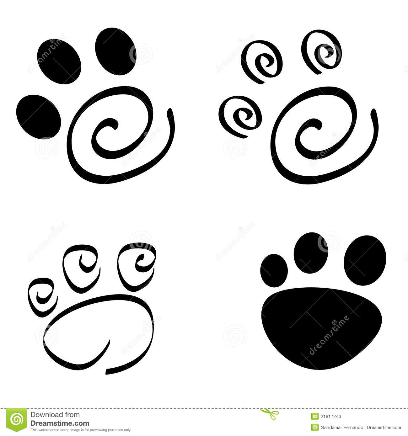 Dog Paw Outline Image Paw Print Stock Photos Image Image | School ...