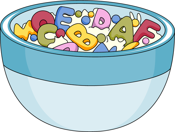 Bowl of Alphabet Cereal - ClipArt Best - ClipArt Best