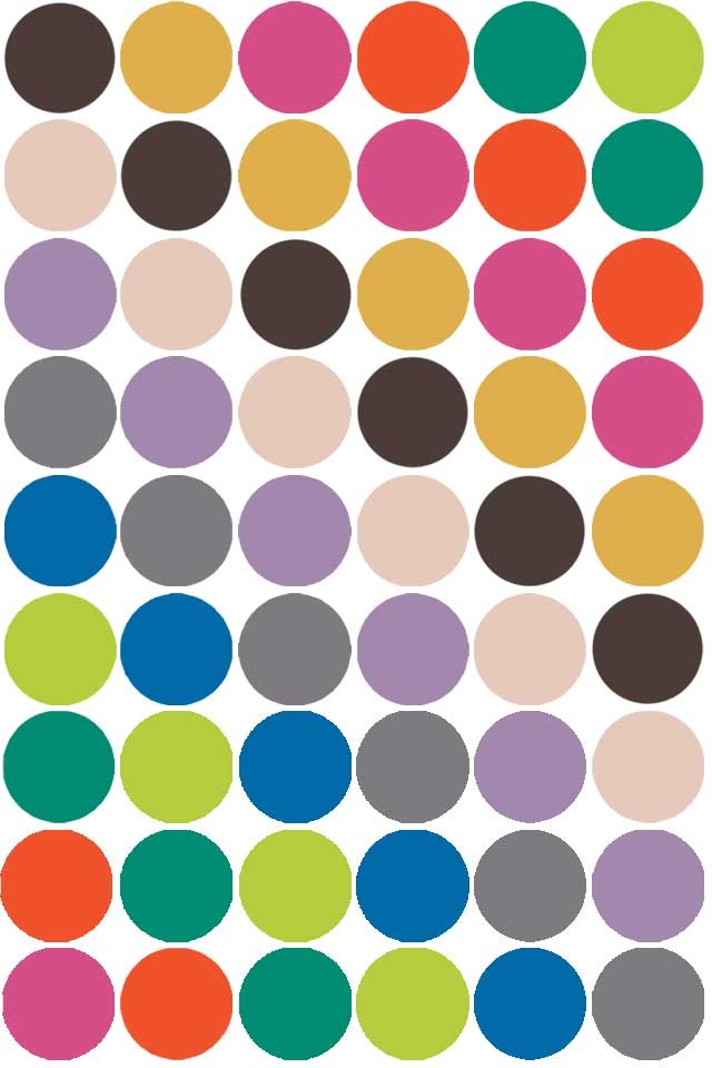 Dots In Rainbow IPhone 5 Wallpaper #9638 Wallpaper | CamLib.Com