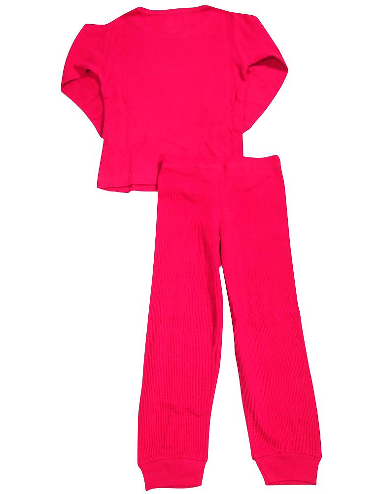 Dickies Ladies 2 Piece Thermal Underwear Set, Fuchsia Underwear