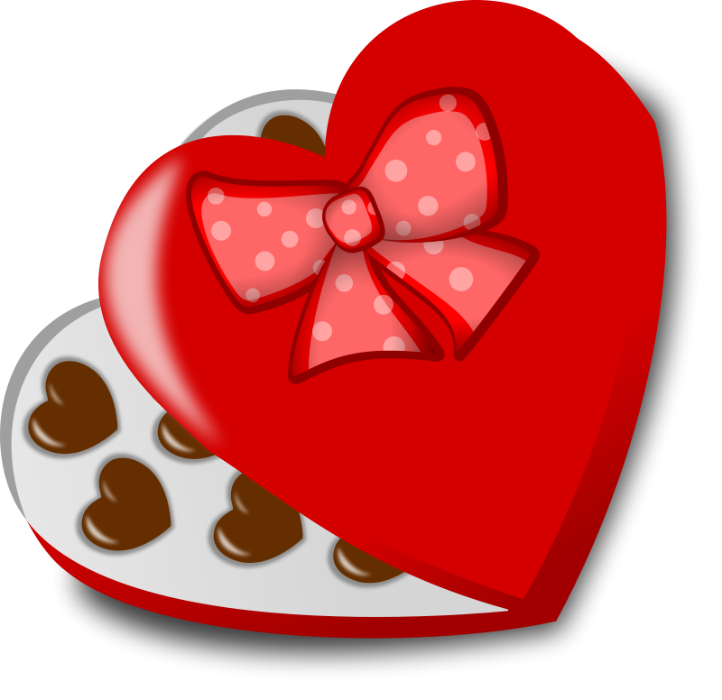 Valentine Chocolate Clipart 2014