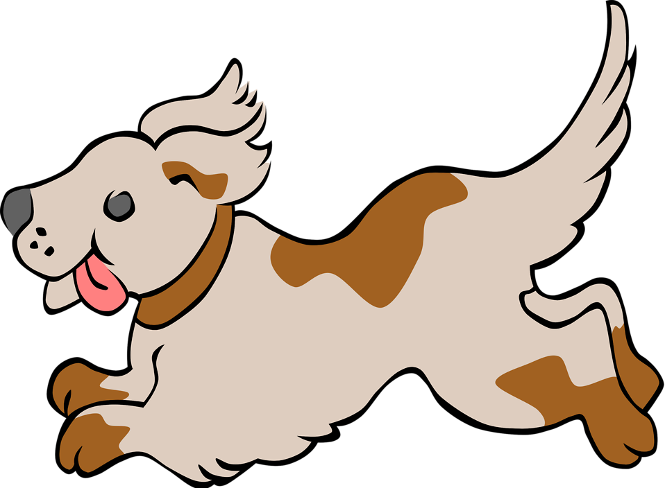 Free Stock Photos | Illustration of a running dog | # 17482 ...