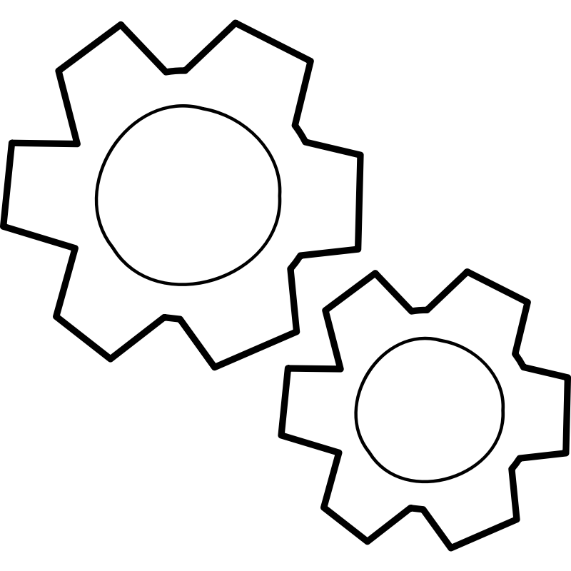Clipart - engrenages / gears