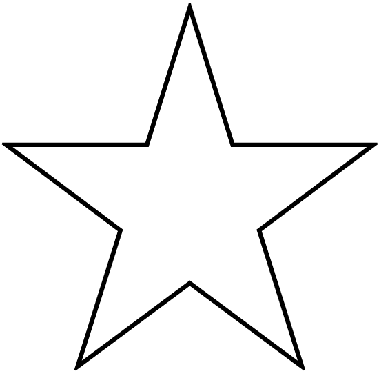 Small Star Template