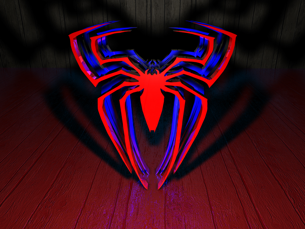 Spider-Man 3D Logo by emerio on DeviantArt