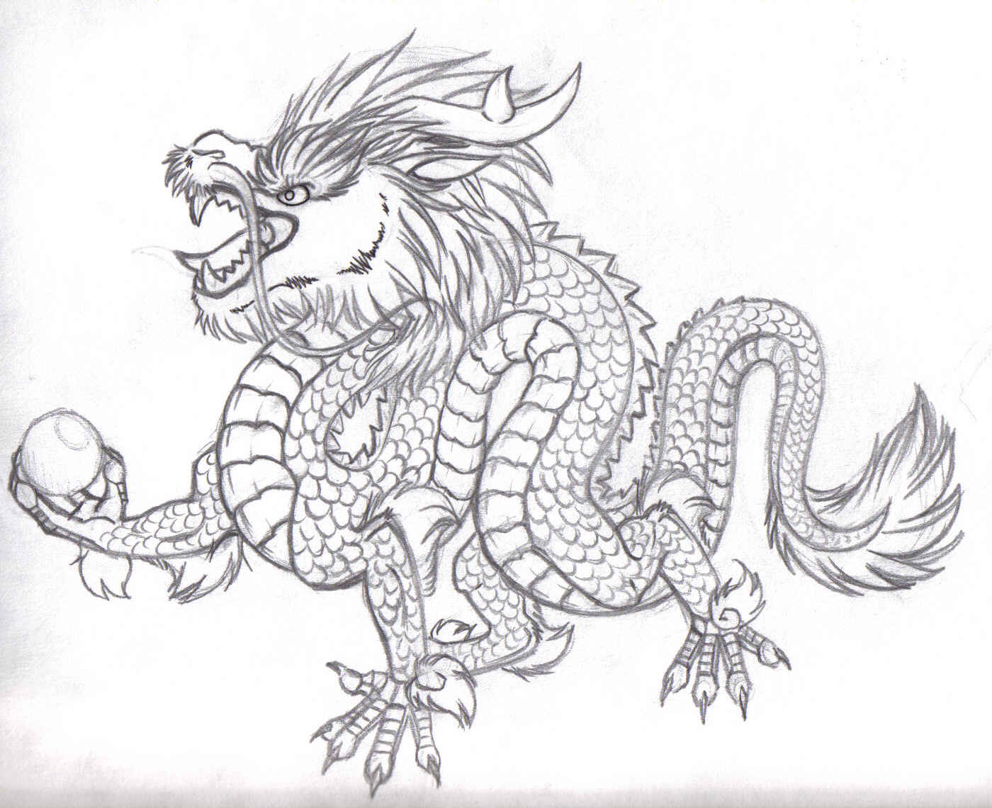 Chinese Dragon Drawing Cliparts.co