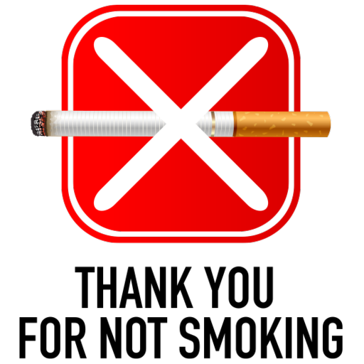 Thank You For Not Smoking Symbol Icon - No Smoking Symbols ...