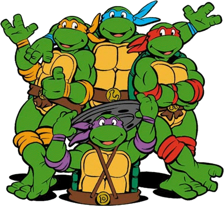 Teenage Mutant Ninja Turtles 55, comic book decals, comic book ...